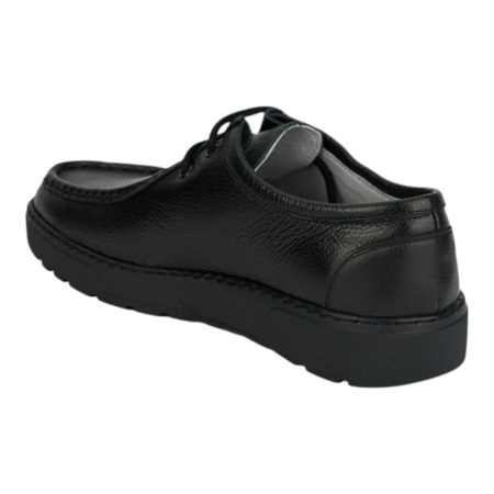 Pantofi barbati din piele naturala neagra [3]