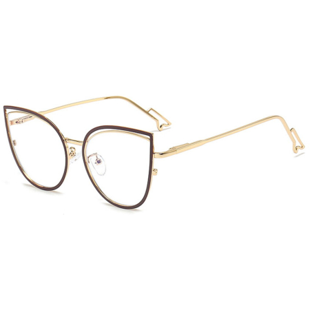 Ochelari Protectie PC - Rama de Ochelari Dama Candy burgundy/gold protectie PC
