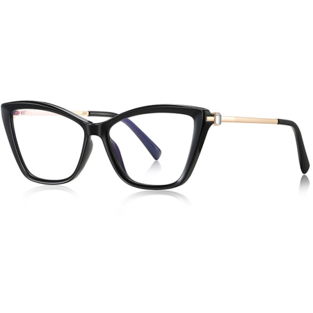 Ochelari Protectie PC - Rame de Ochelari Dama Alessia black/gold protectie PC