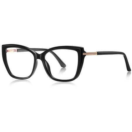 Ochelari Protectie PC - Rame de Ochelari Dama Aliona black/gold protectie PC