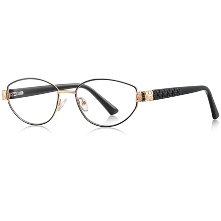 Ochelari Protectie PC - Rame de Ochelari Dama Anemona black/gold protectie PC