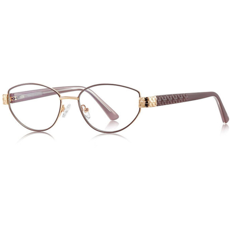 Ochelari Protectie PC - Rame de Ochelari Dama Anemona brown/gold protectie PC