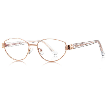 Ochelari Protectie PC - Rame de Ochelari Dama Anemona gold/transparent protectie PC