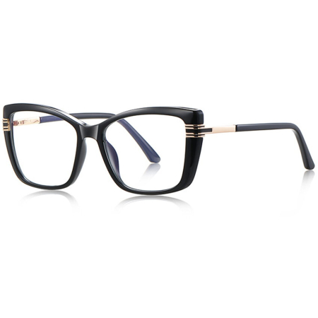 Ochelari Protectie PC - Rame de Ochelari Dama Anisia black/gold protectie PC