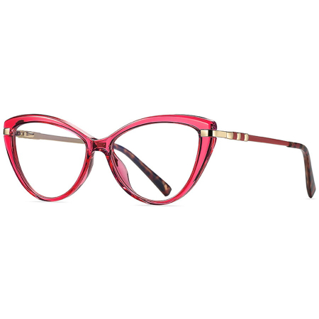 Ochelari Protectie PC - Rame de Ochelari Dama Bambi red transparent/gold protectie PC