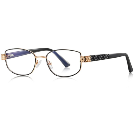 Ochelari Protectie PC - Rame de Ochelari Dama Eveline black/gold protectie PC