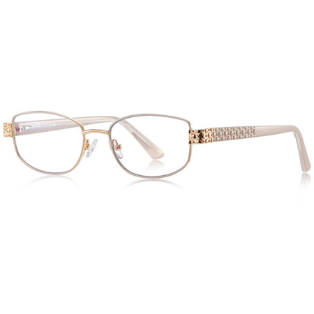 Ochelari Protectie PC - Rame de Ochelari Dama Eveline cream/gold protectie PC