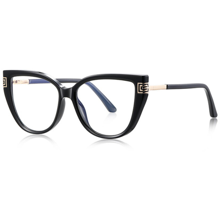 Ochelari Protectie PC - Rame de Ochelari Dama Fatima black/gold protectie PC