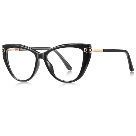 Ochelari Protectie PC - Rame de Ochelari Dama Ilona black/gold protectie PC