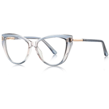 Ochelari Protectie PC - Rame de Ochelari Dama Ilona blue transparent/gold protectie PC