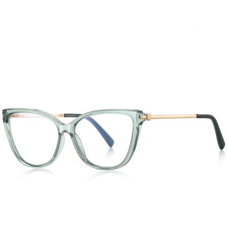 Ochelari Protectie PC - Rame de Ochelari Dama Lolla green transparent/gold protectie PC