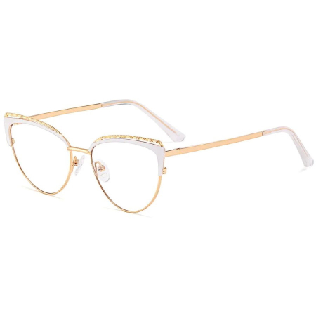 Ochelari Protectie PC - Rame de Ochelari Dama PhotoCh Betsy white/gold