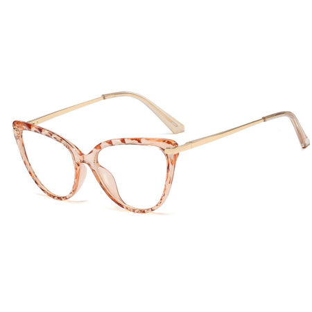 Ochelari Protectie PC - Rame de Ochelari Dama Sandy orange transparent/gold protectie PC