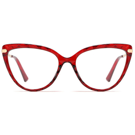 Rame de Ochelari Dama Sandy red transparent/gold protectie PC [1]