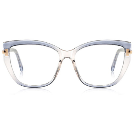 Rame de Ochelari Dama Sonya blue transparent/gold protectie PC [1]