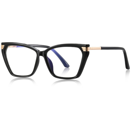 Ochelari Protectie PC - Rame de Ochelari Dama Trixie black/gold protectie PC