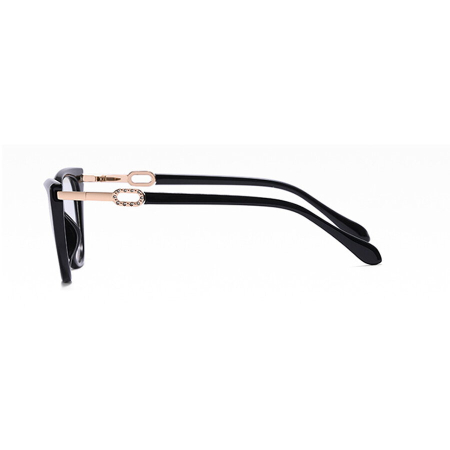 Rame de Ochelari Dama Vallery black/gold protectie PC [2]