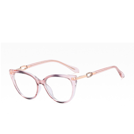 Ochelari Protectie PC - Rame de Ochelari Dama Vallery pink transparent/gold protectie PC