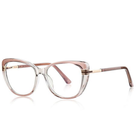 Ochelari Protectie PC - Rame de Ochelari Dama Vespi beige transparent/gold protectie PC