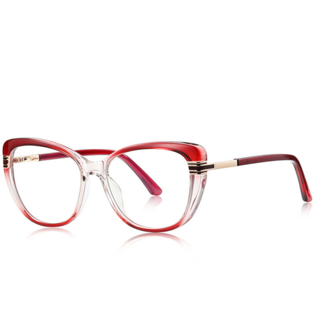 Ochelari Protectie PC - Rame de Ochelari Dama Vespi red transparent/gold protectie PC