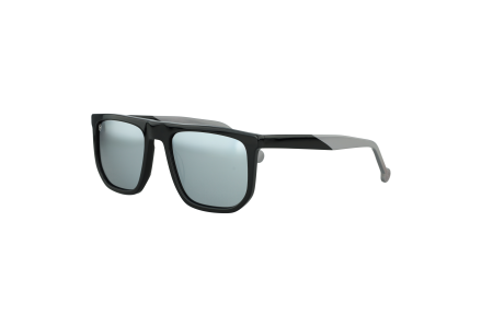 Ochelari de soare - Rame ochelari de soare Austin Black Grey/Silver Mirror