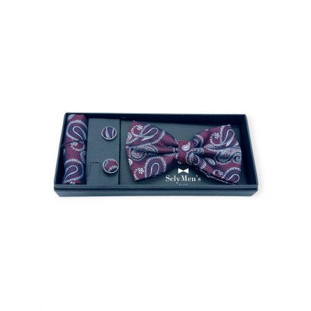 Set Papioane - Set papion Vintage Paisley Gentleman’s Choice