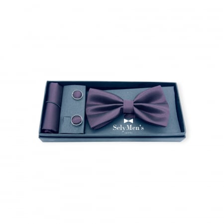 Set Papioane - Set papion Bordo Gentleman’s Choice