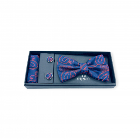 Set Papioane - Set papion indigo Dreams Gentleman’s Choice