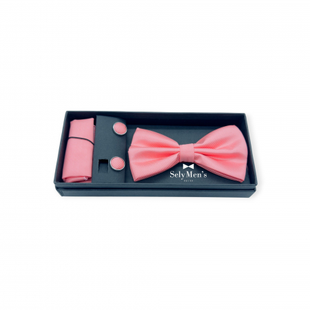 Set Papioane - Set papion Rosewood Charm Gentleman’s Choice