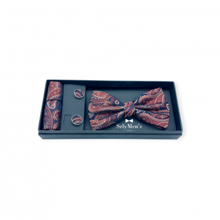 Set Papioane - Set papion Velvet Night Gentleman’s Choice