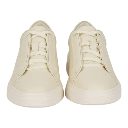 Sneakers - Sneakers Alb prăfuit barbati din piele naturala