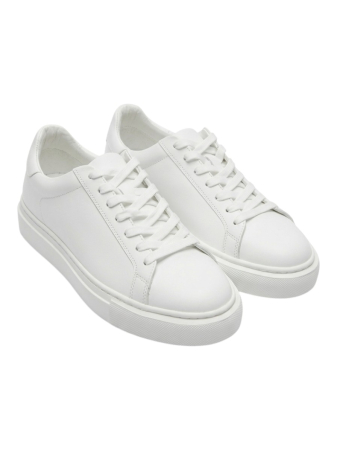 Sneakers Bărbați All-White - Piele 100% Naturală Premium [1]
