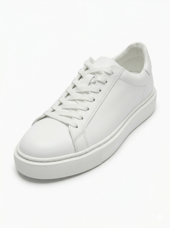 Sneakers Bărbați All-White - Piele 100% Naturală Premium [3]