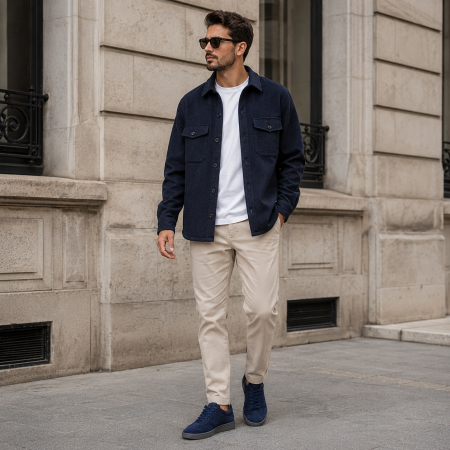 Sneakers Bărbați Urban Bleu [5]