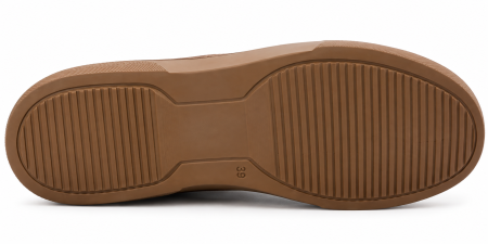 Sneakers Bărbați Urban Suede Taupe din Piele Naturală Întoarsă [1]