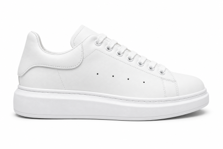 Sneakers Bărbați White Leather [3]