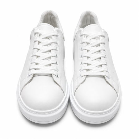 Sneakers - Sneakers Bărbați White Leather