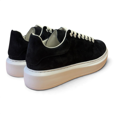 Sneakers Bărbați Urban Suede Navy Piele Întoarsă Bleumarin [2]