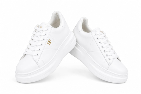 Sneakers Damă Élite Alb din Piele Naturală – Fabricați în România [3]