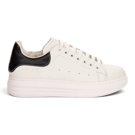Sneakers Damă Kira Alb din Piele Naturală – Fabricați în România [2]