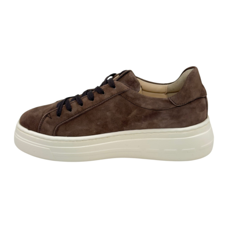 Sneakers Damă SIENA Brown din Piele Întoarsă [3]