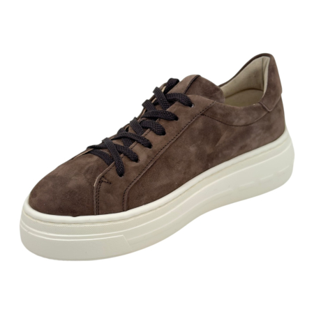 Sneakers Damă SIENA Brown din Piele Întoarsă [2]
