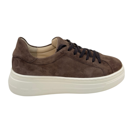 Sneakers Damă SIENA Brown din Piele Întoarsă [4]