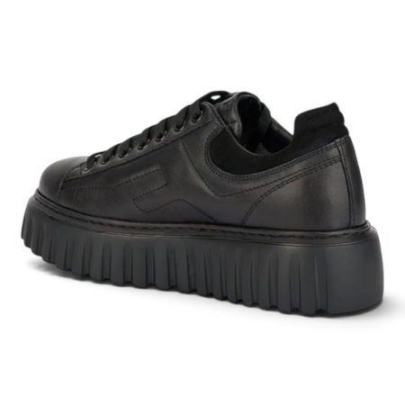 Sneakers Damă Victoria Black din Piele Naturală de Vițel [3]