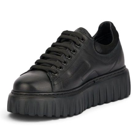 Sneakers Damă Victoria Black din Piele Naturală de Vițel [4]