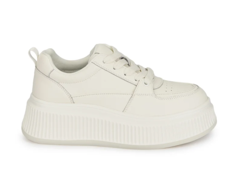 Sneakers damă White Platform – Alb [1]