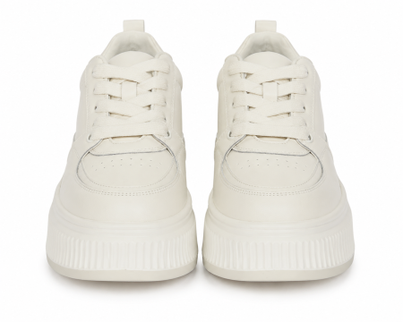 Sneakers damă White Platform – Alb [4]