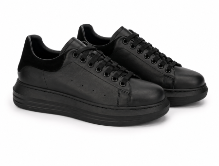 Noutăți - Sneakers din Piele Urban Black