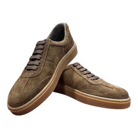 Sneakers Riviera Suede -Brown Sand [1]