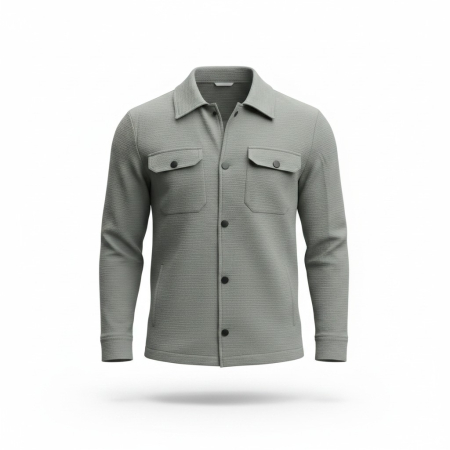 Costum Smart Casual Gri [4]